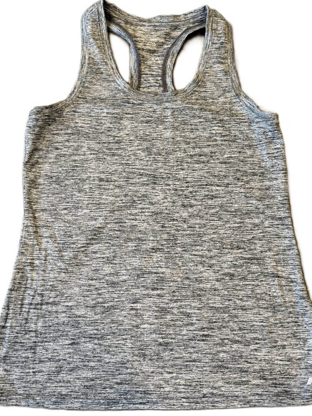 Amazon Essentials Women’s Black Gray Racerback Athletic Tank Top Size Small